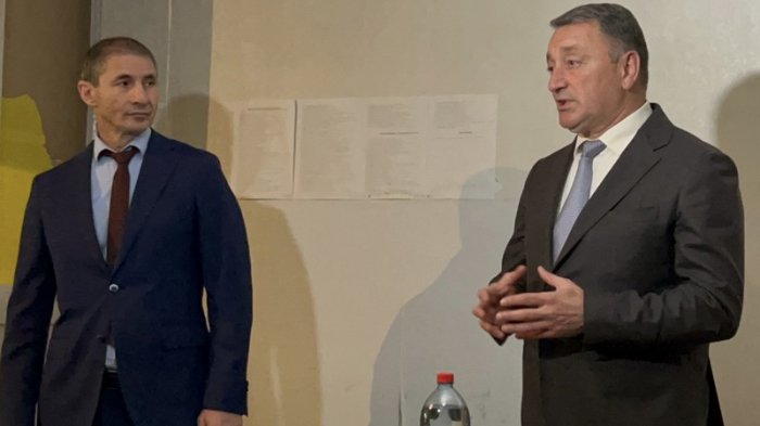 Константин Джусоев представил коллективу комитета по природопользованию нового руководителя