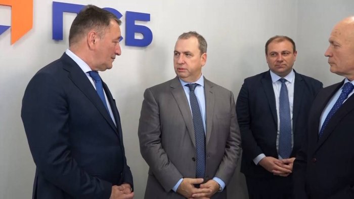 Константин Джуссоев принял участие в открытии представительства ПСБ в Южной Осетии